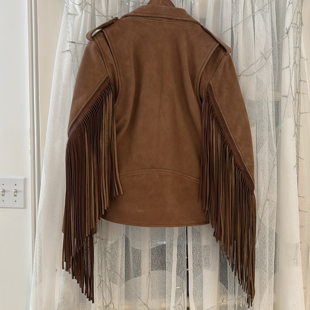 Understated leather jacket - Picture 6 of 11